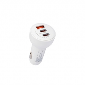 70W 2C1A Aluminum Car Charger