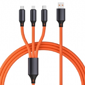 Aluminum alloy + silicone Cable