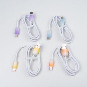 Transparent TPE C-L Cable