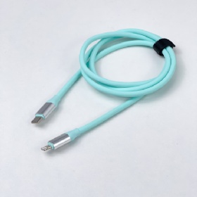 27W Silicone Aluminum Silicon Fast Charging Cable C-L
