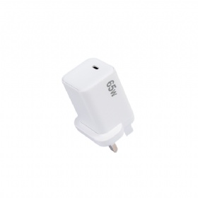 65W Type c UK Plug GaN Charger