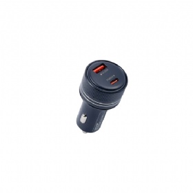 90W Aluminum Alloy Car Charger with Buck-Boost Technology