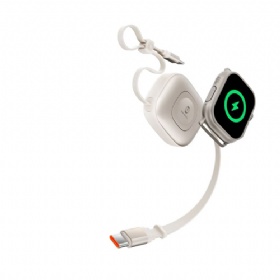100W Wireless Charging Retractable Cable